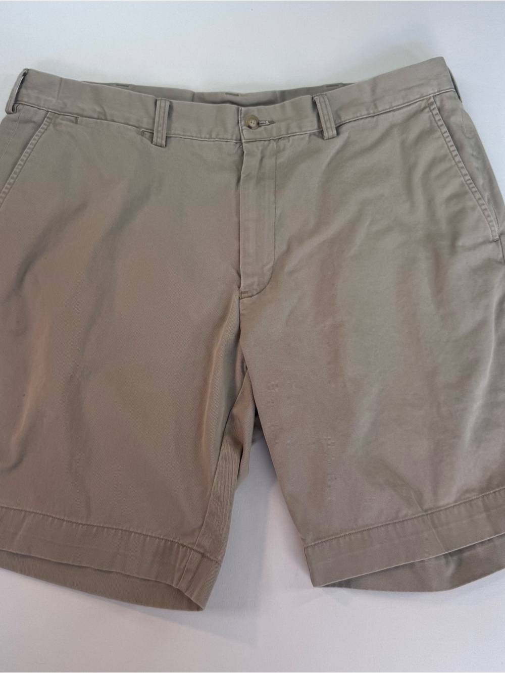 POLO RALPH LAUREN Men’s Cotton Chinos, Classic Fit, Casual, Khaki/Beige, 36W 9I